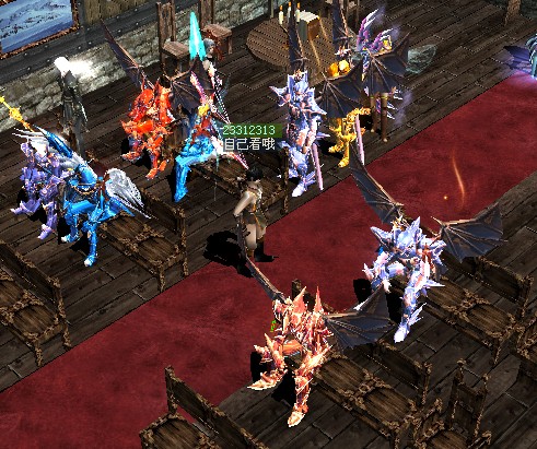 挂机的一群人（包括我）.